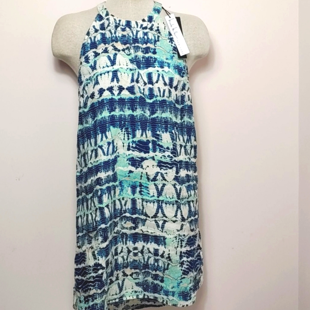 Nicole Miller Sleeveless linen dress XS -253